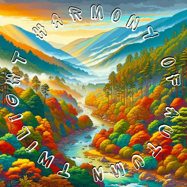 Natural Spiritual Development & Self-Cultivation Healing Blog - Harmony of Autumn Twilight