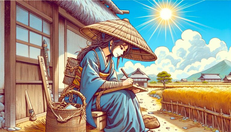 Crystal Resonance Art: Woman meditating in nature, enhancing sensitivity to crystals, promoting mindfulness and well-being.