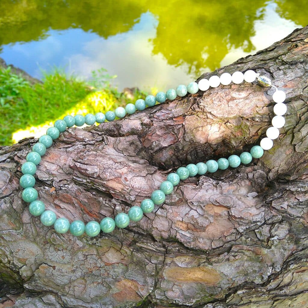 Jade Necklace — Handcrafted Natural Jade Beaded Necklace